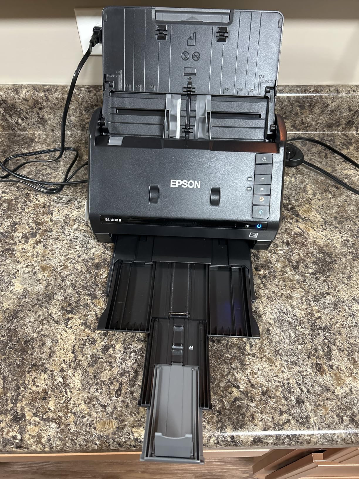 Epson Workforce ES-400 II Color Duplex Desktop Document Scanner for PC and Mac with Auto Document Feeder and Image Adjustment Tools customer photo 2