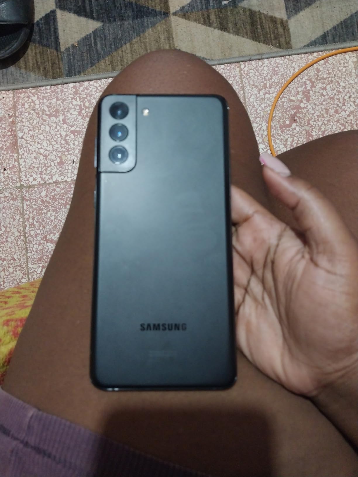Samsung Galaxy S21+ 5G, 128GB, Phantom Black - Unlocked (Renewed) customer photo 1