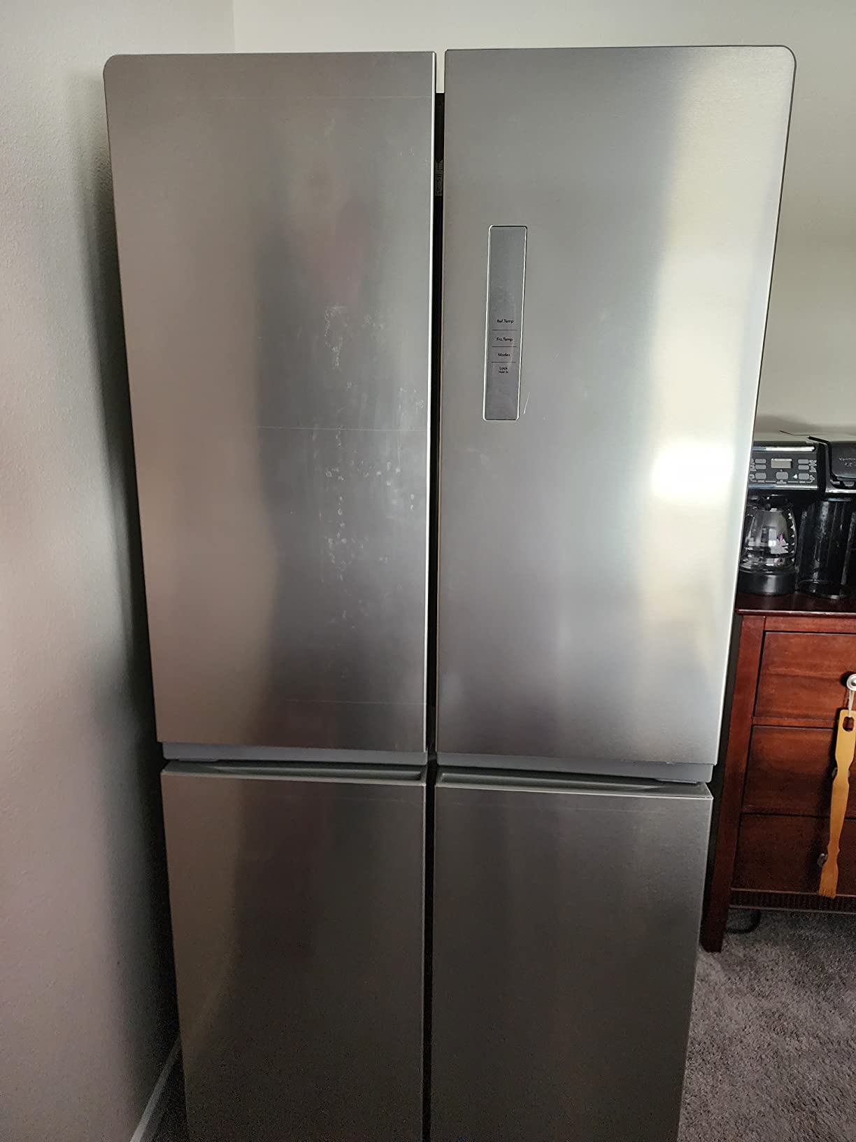 Frigidaire FRQG1721AV 17.4 Cubic Foot Refrigerator, Silver customer photo 2