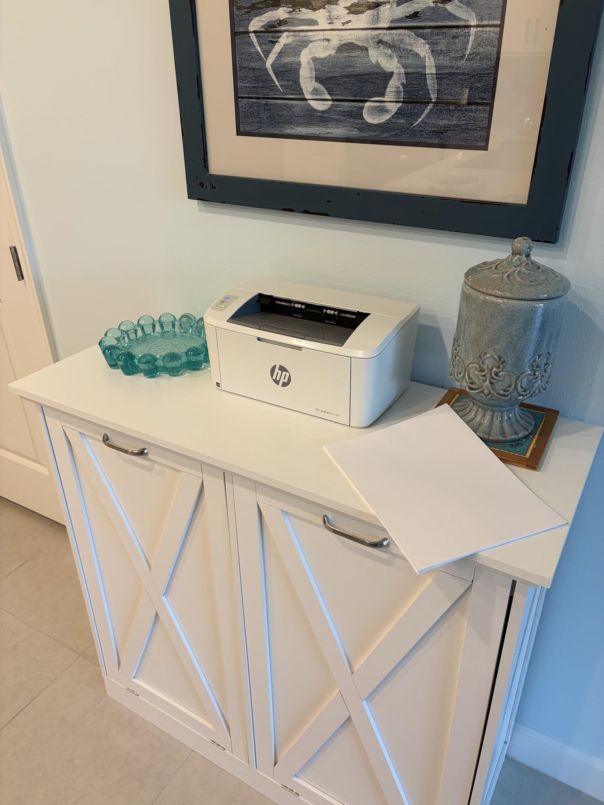 HP LaserJet M110w Wireless Black & White Printer, Fast speeds, Easy Setup, Mobile Printing customer photo 2