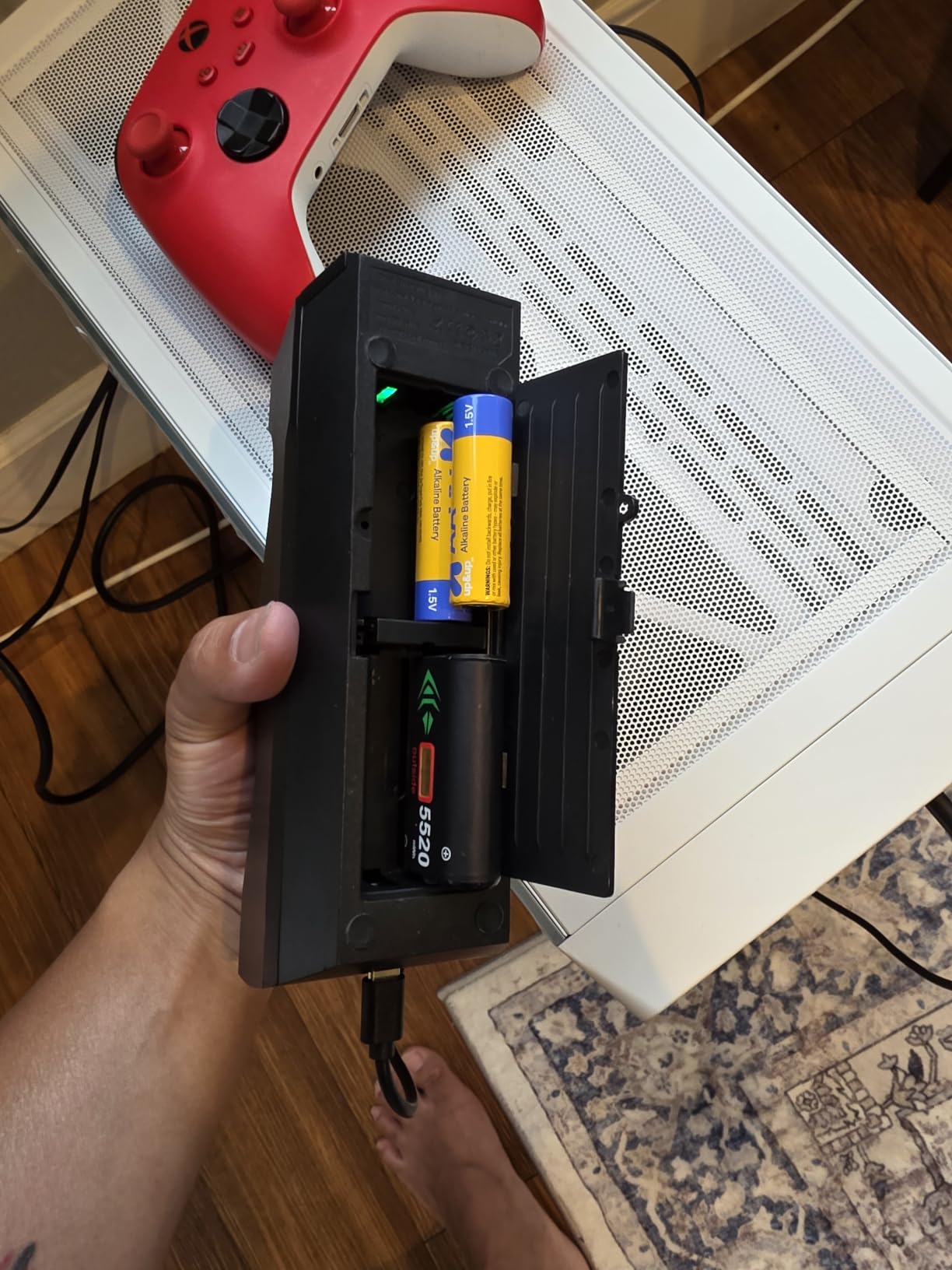 Controller Charger Station with 2x6200mWh Rechargeable Battery Packs for Xbox One/Series X|S customer photo 2