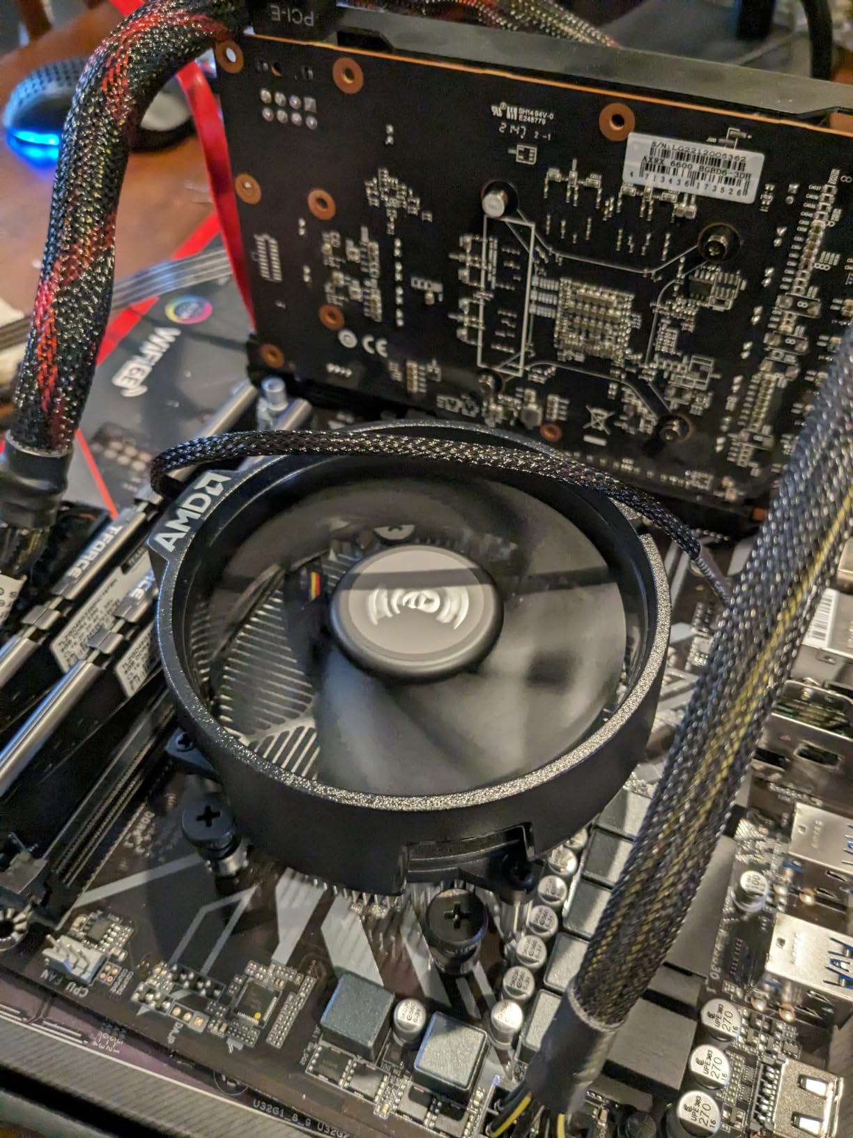 Ryzen 5 4500 6-Core, 12-Thread Unlocked Desktop Processor with Wraith Stealth Cooler customer photo 2