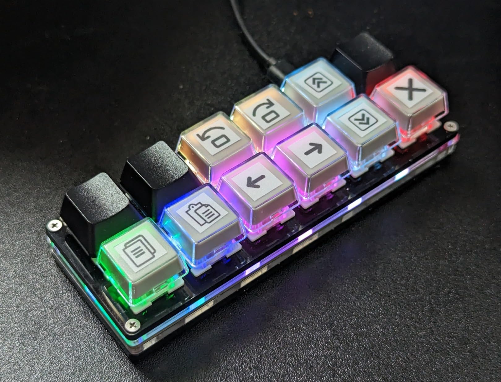 BTXETUEL 12 Key Mechanical Gaming Keyboard One Handed Keypad USB-C Wired OSU Keypad Programmable and Hot Swappable Keyboard. customer photo 2