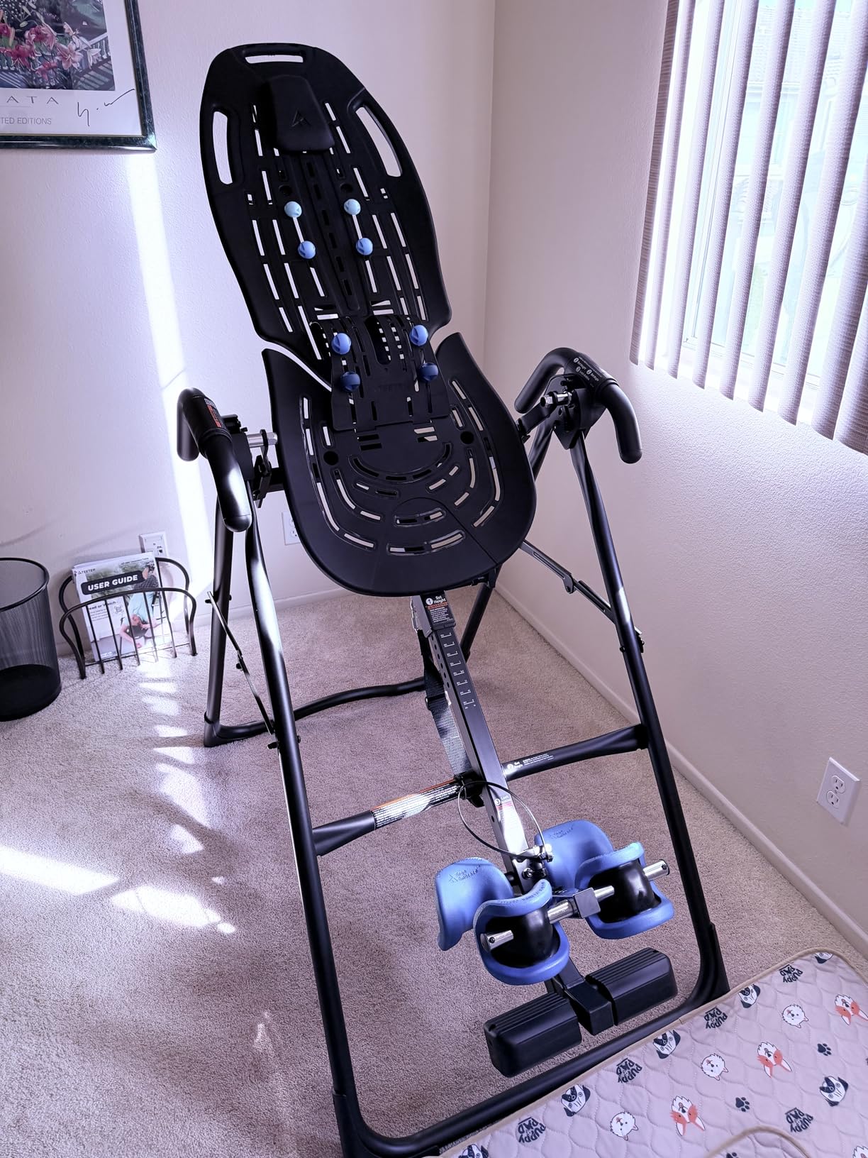 TEETER EP-560 Inversion Table w/Accessories for Back Pain Relief - FDA - Registered, UL Safety Certified, 300 lb Capacity, Designed & Patented in USA customer photo 1