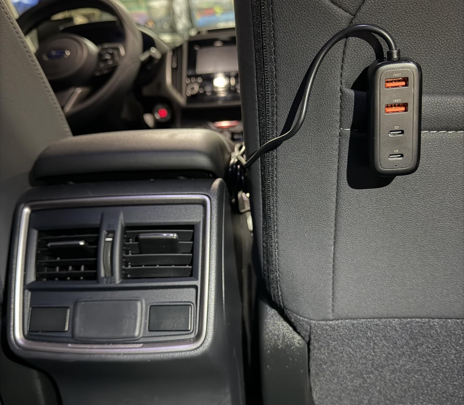 AINOPE 108W Multiple Ports Car Charger, Cigarette Lighter USB Charger, PD&QC Car Charger Adapter, Cigarette Lighter Adapter Fast Charging for iPhone 17[+5FT Cable], 12V Road Trip Essentials for Kids customer photo 1