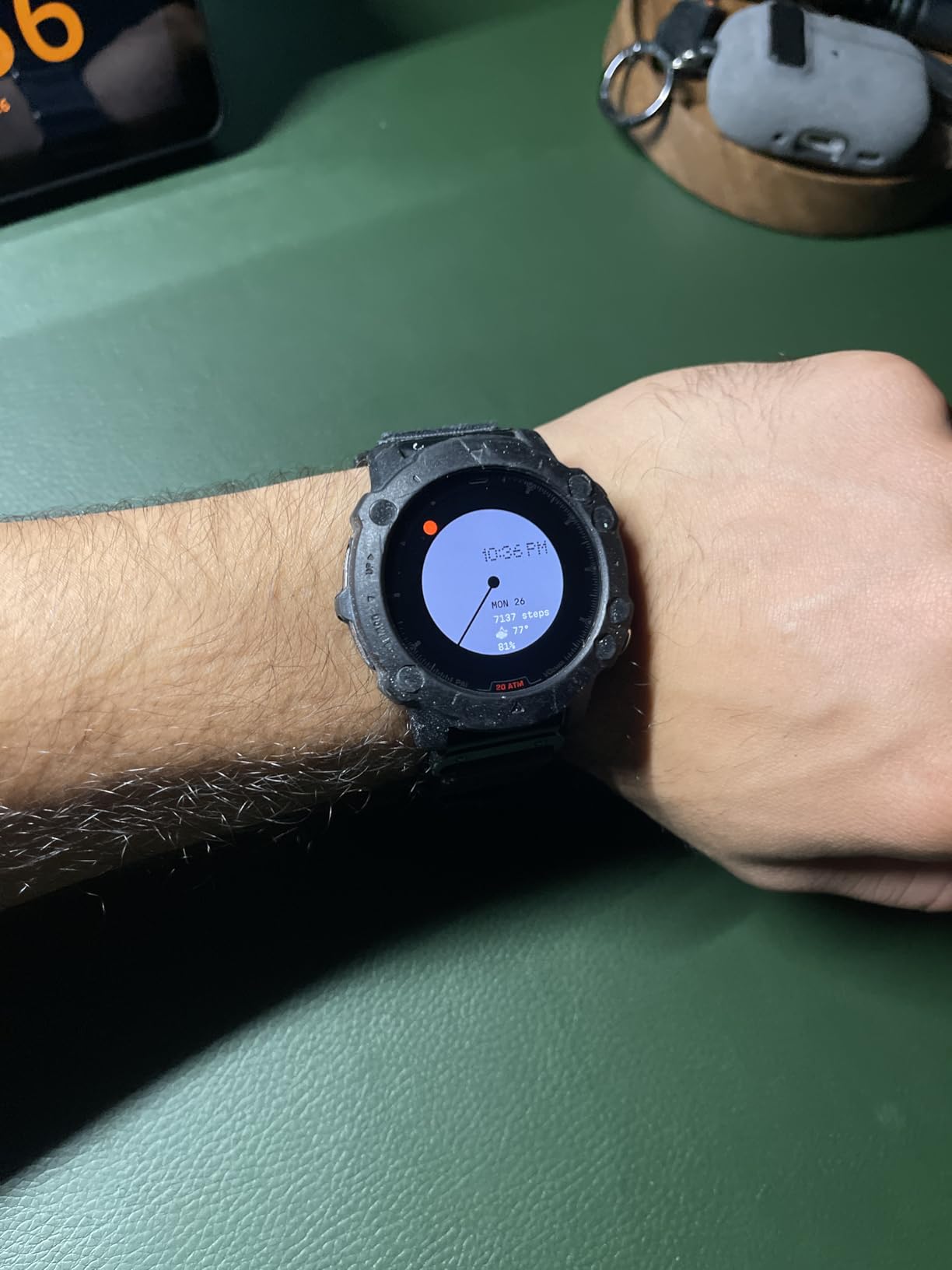 Amazfit Falcon Premium Smart Watch 49mm, Dual-Band GPS, AI Fitness Coach, Titanium, 14-Day Battery, 200m Water-Resistant customer photo 1