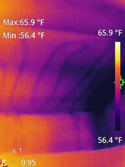TOPDON TC004 3.5 inch Thermal Imaging Camera, 512 x 384 TISR IR Resolution customer photo 1