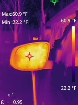 TOPDON TC004 3.5 inch Thermal Imaging Camera, 512 x 384 TISR IR Resolution customer photo 2