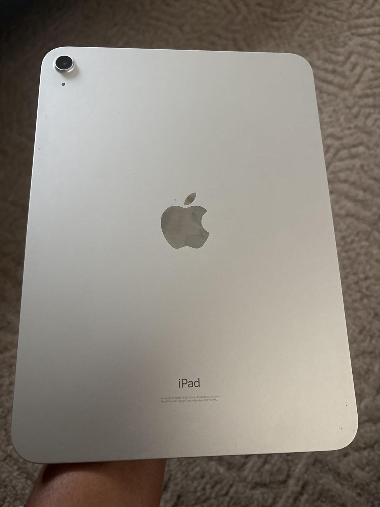 Apple 2022 iPad 10.9-inch, Wi-Fi, 64GB - Blue (Renewed) customer photo 1