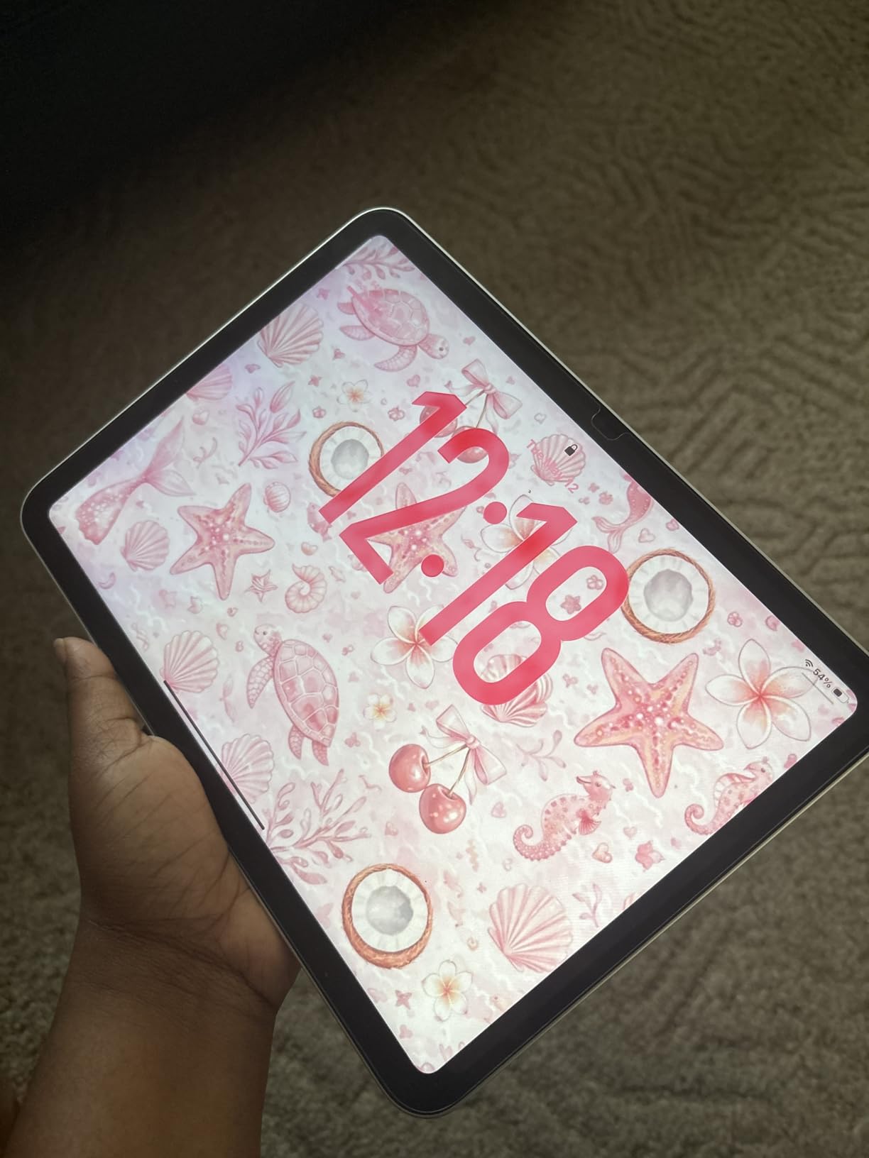 Apple 2022 iPad 10.9-inch, Wi-Fi, 64GB - Blue (Renewed) customer photo 2