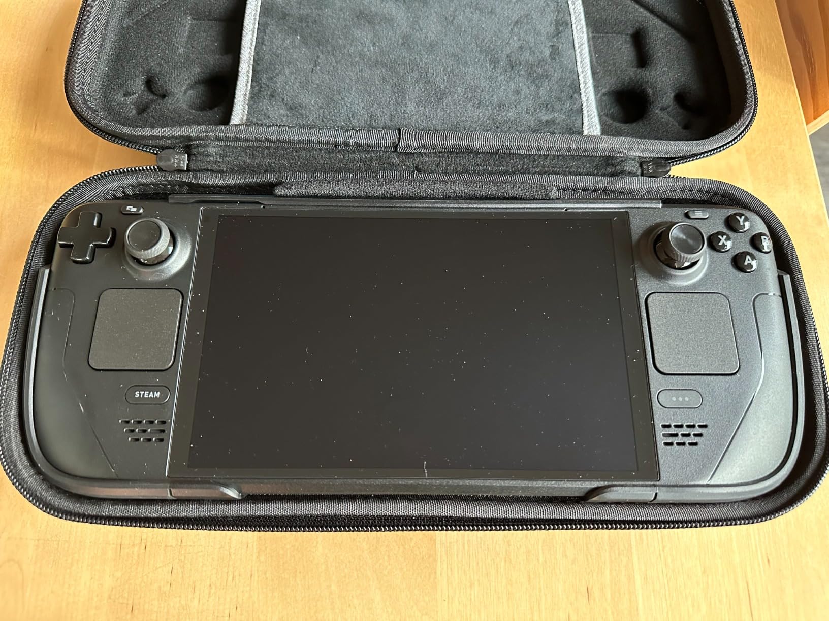 tomtoc Slim Carrying Case for Steam Deck/OLED, Protective Travel Bag | Portable Hard Shell Cover for Steam Deck & Accessories customer photo 1