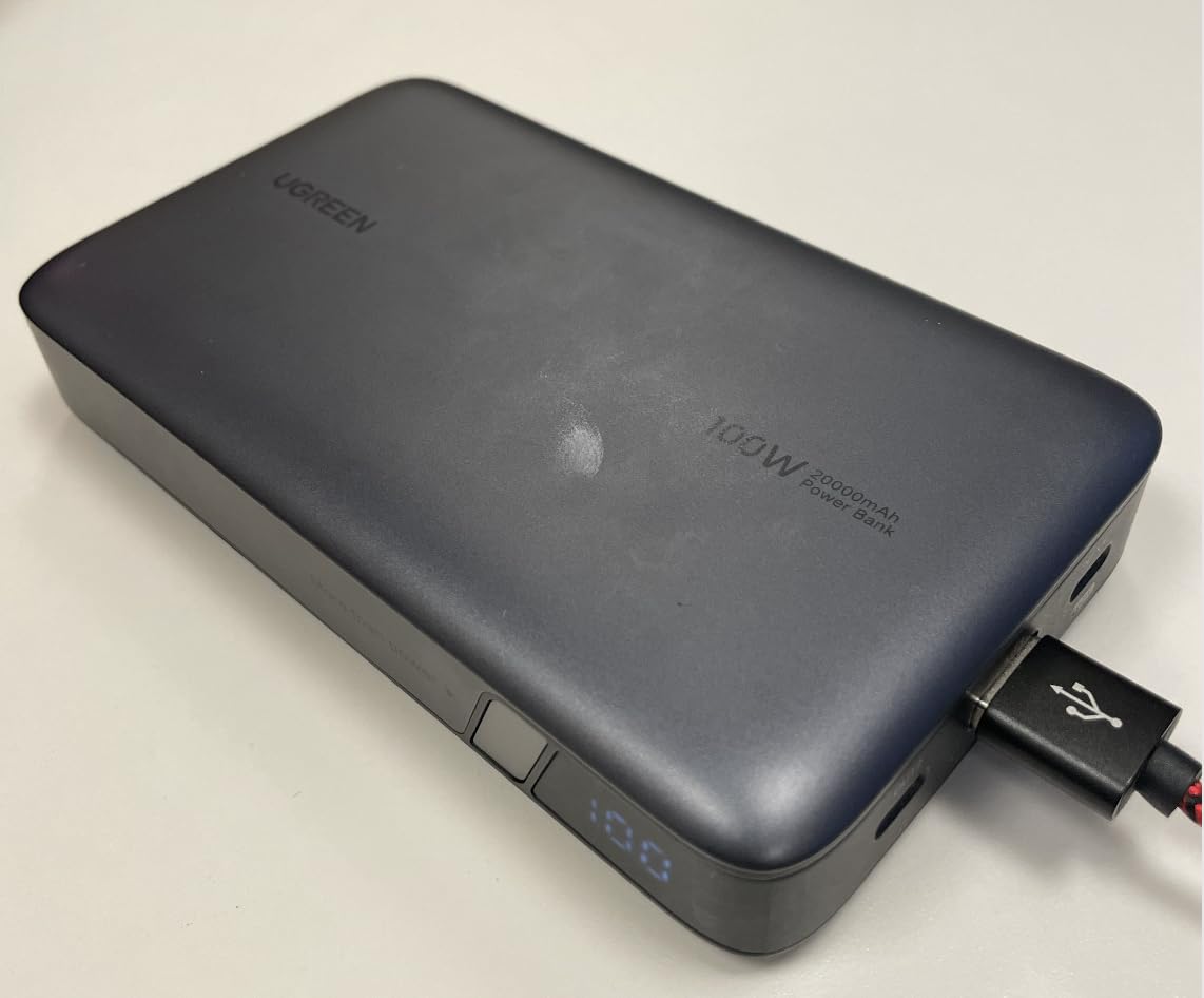 20000mAh 100W Power Bank, Nexode Portable Charger USB C 3-Port PD Fast Charging Battery Pack Digital Display for iPhone 17/16, MacBook, iPad, Galaxy S26 Ultra, Steam Deck, Dell XPS and More customer photo 1