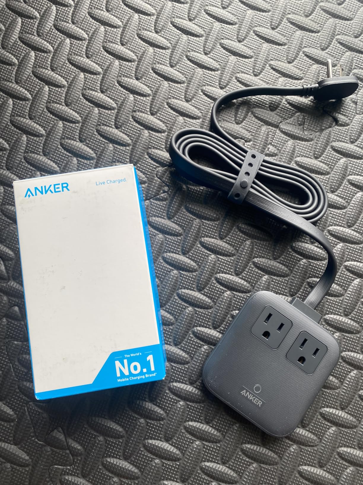Anker Travel Power Strip, Anker Nano 67W Max 6-in-1 USB C Charger, 2 USB C | 2 AC, 2 USB A, 5ft Thin Undetachable Flat Plug Extension Cord with Multiple Outlets, Travel Essentials, Cruise Essentials customer photo 1