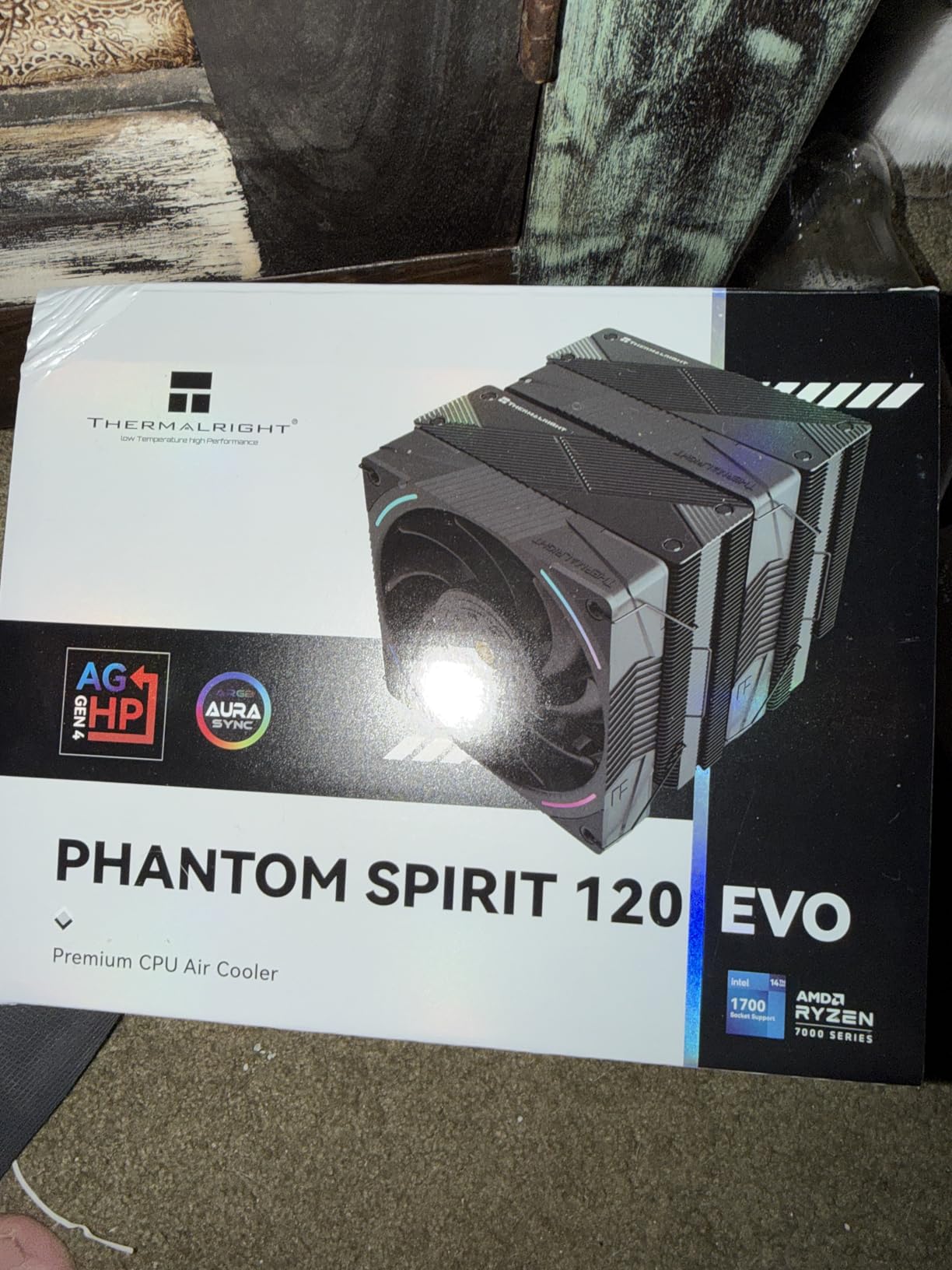 Thermalright Phantom Spirit 120 EVO CPU Cooler, 7x6mm Heat Pipes CPU Air Cooler, Dual PWM Fan Computer Cooling, 2150RPM Speed, for AMD AM4 AM5/Intel 1700/1150/1151/1200 customer photo 2