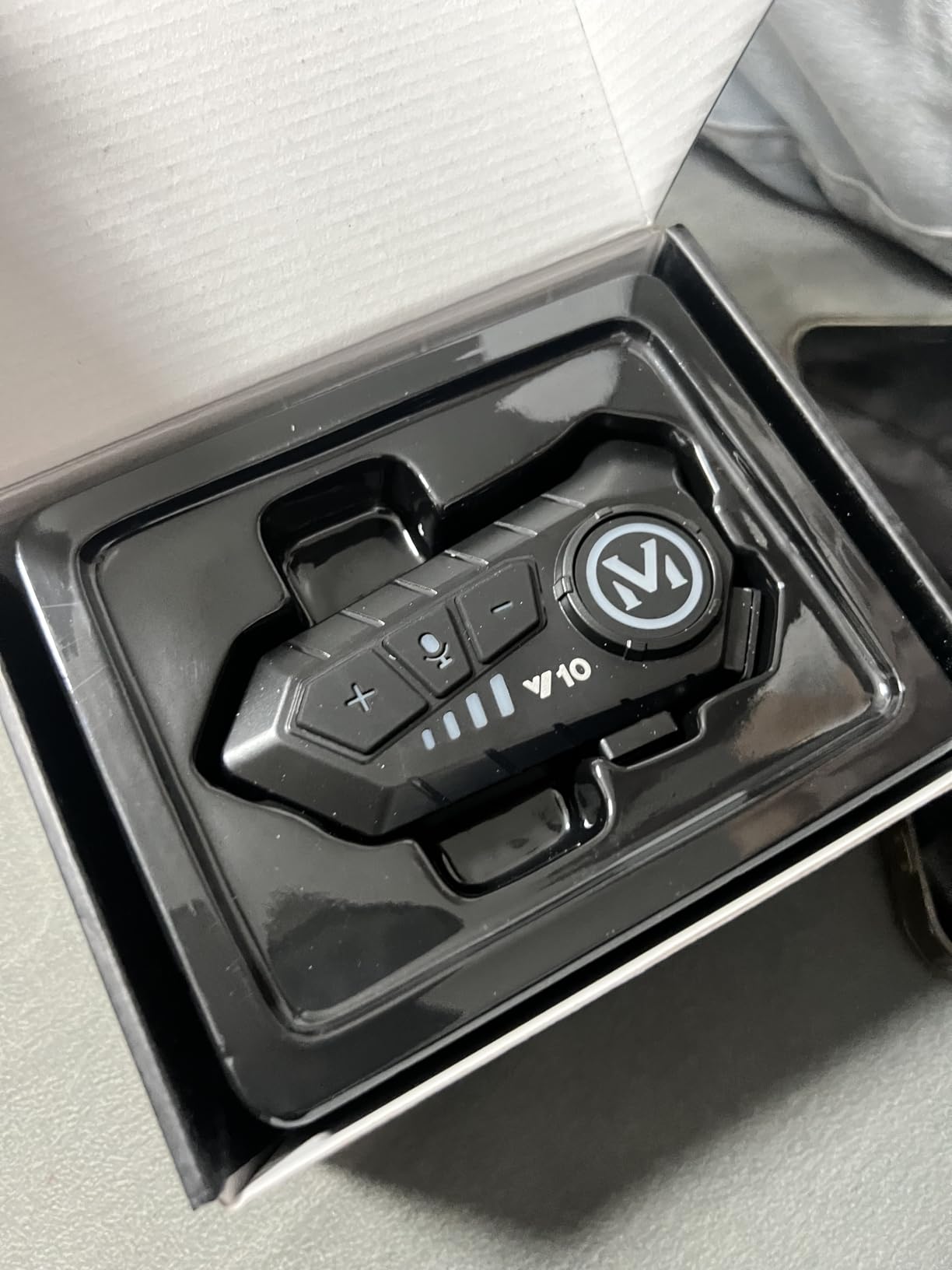 Motorcycle Bluetooth Headset Speaker Skiing Earphone Waterproof Bluetooth Helmet Headset with Noise Cancellation Ultra-Thin Wireless Bluetooth Headphones for All Helmets customer photo 1
