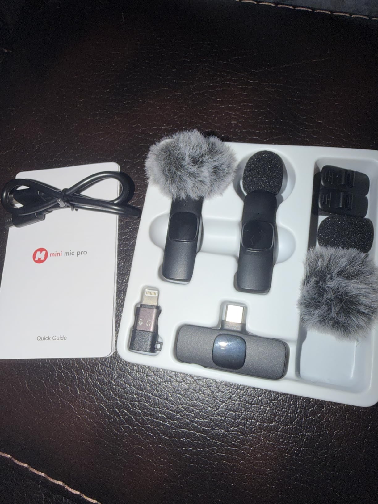 Mini Mic Pro (Latest Model) - #1 Microphone for iPhone & Android, Wireless Mini Microphone, ClearVoice™, Noise Cancelling, Lavalier Mic for TikTok, YouTube & Interviews customer photo 2