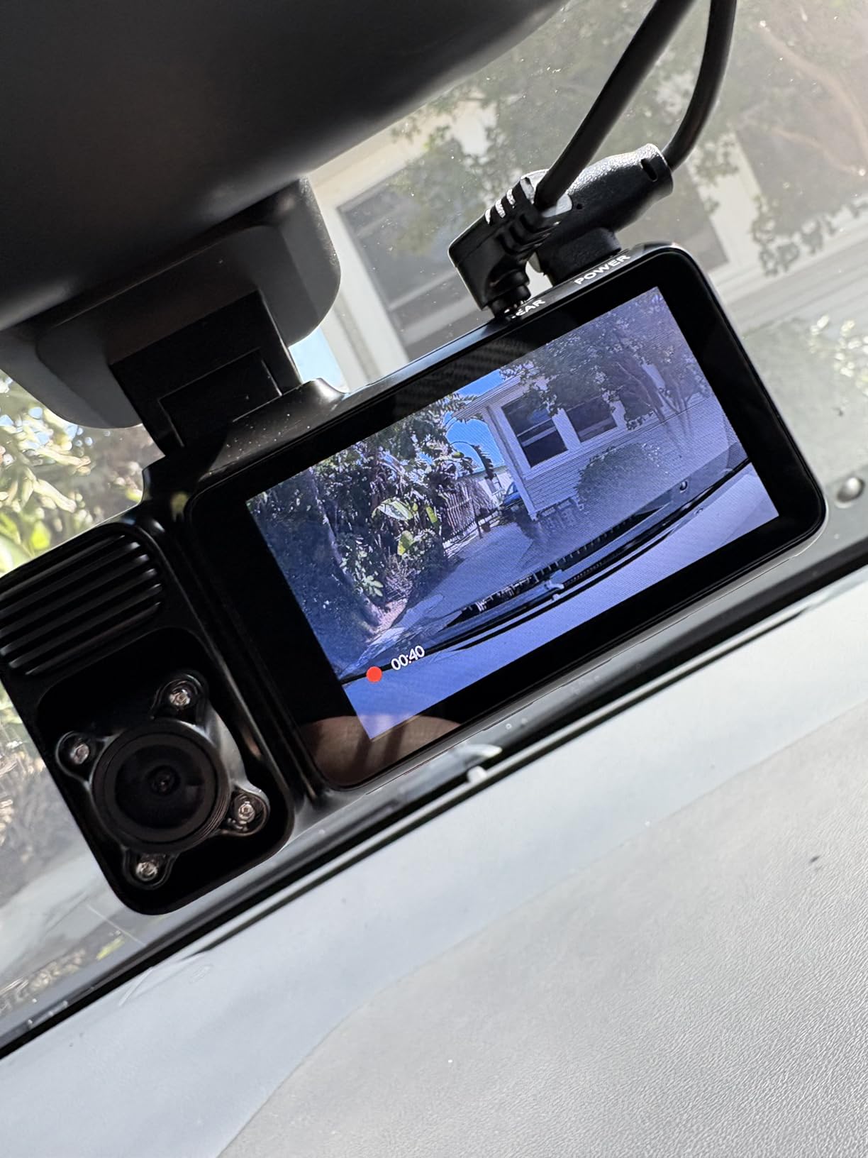 REDTIGER F17 4K 3CH Dash Cam, STARVIS 2 Sensor HDR, 64GB Card, 5.8GHz WiFi customer photo 2