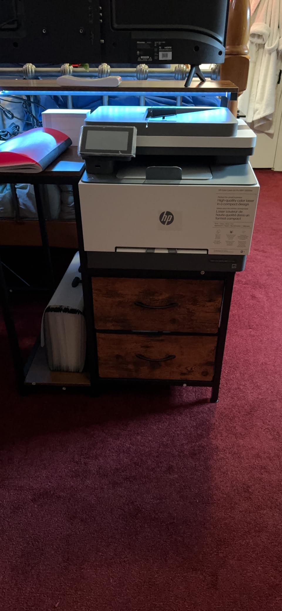 HP Color LaserJet Pro MFP 3301fdw Wireless All-in-One Color Laser Printer, Office Printer, Scanner, Copier, Fax, ADF, Duplex, Best for office (499Q5F) customer photo 1