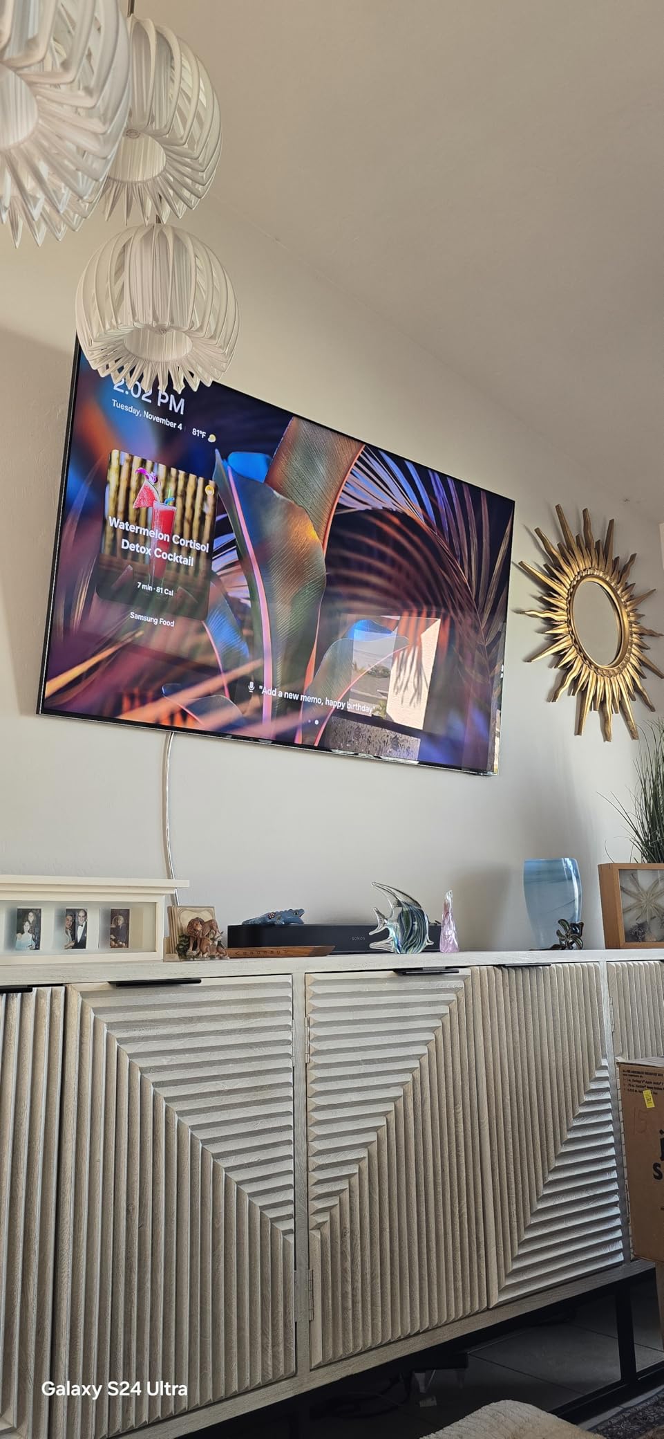 Samsung 65-Inch Class QLED 8K QN800D Series Mini LED, Neo Quantum HDR Smart TV w/Dolby Atmos, Object Tracking Sound+, AI Motion Enhancer (2024 Model) customer photo 2