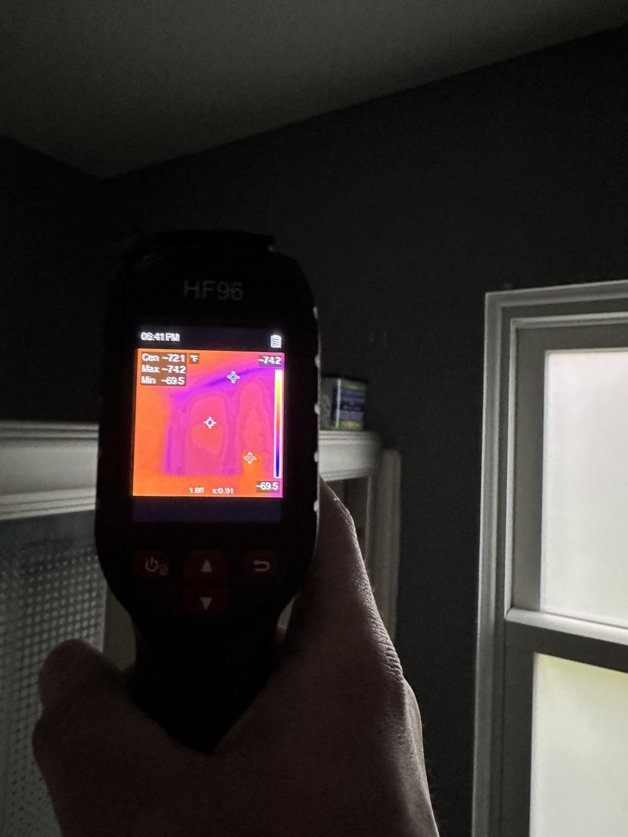 HF96 Thermal Camera with AI Scene Detection, Laser Pointer, 240x240 Super Resolution customer photo 2