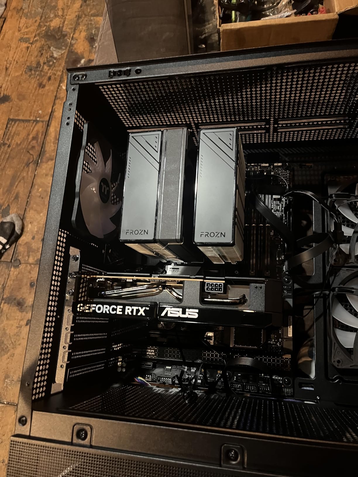 ID-COOLING FROZN A620 PRO SE Dual-Tower CPU Cooler, Low Noise, 157mm, 260W | 6 Heat Pipes, Dual 120mm quiet fans 27.2dB(A) Max., Supports Intel LGA1851/1700/1200/115X & AMD AM5/AM4, Easy Installation customer photo 1