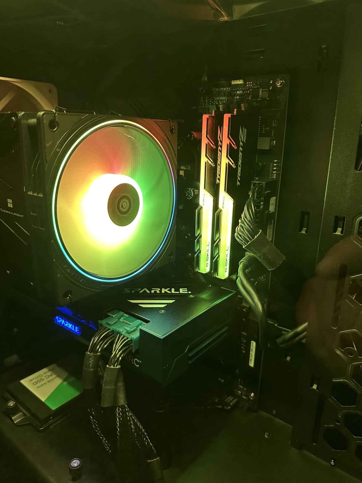 Sparkle Intel Arc A770 ROC OC Edition, 16GB GDDR6, 2X DBB 100mm Fan, 2.5-Slot, Metal Backplate, SA770R-16GOC customer photo 2
