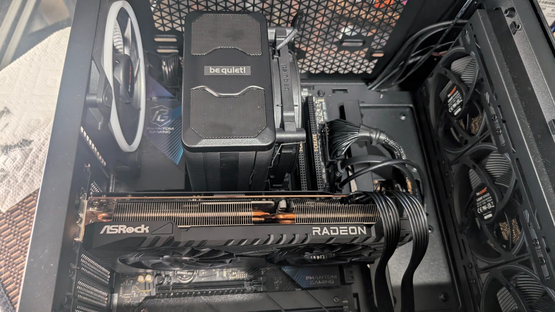 be quiet! Dark Rock 5 CPU air Cooler | Extremely high Cooling Performance | 6 high-Performance Heat Pipes | Silent Wings 4 120mm PWM Fan | high RAM and VRM Cooler Compatibility | BK035 customer photo 2