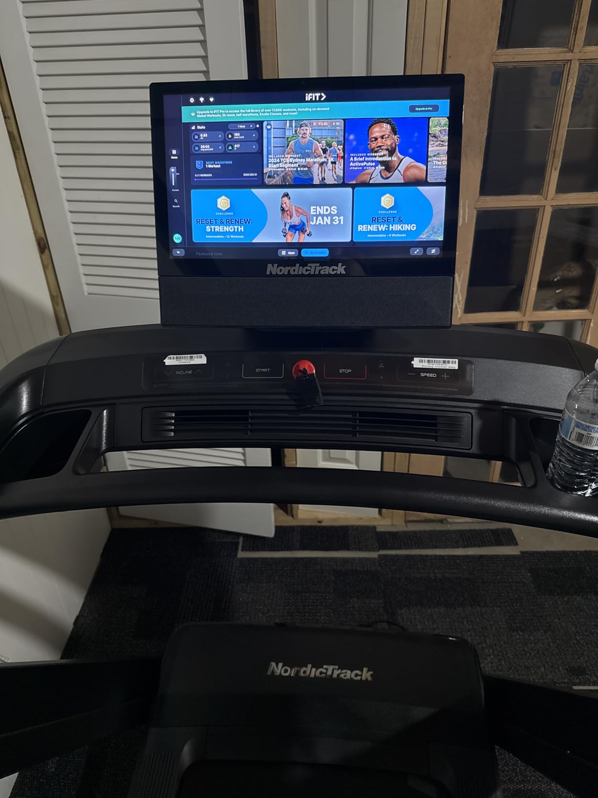 NordicTrack Commercial Series: Premium Foldable Treadmill, Incline & Decline, iFIT Membership Required to Access iFIT Content & Features customer photo 1