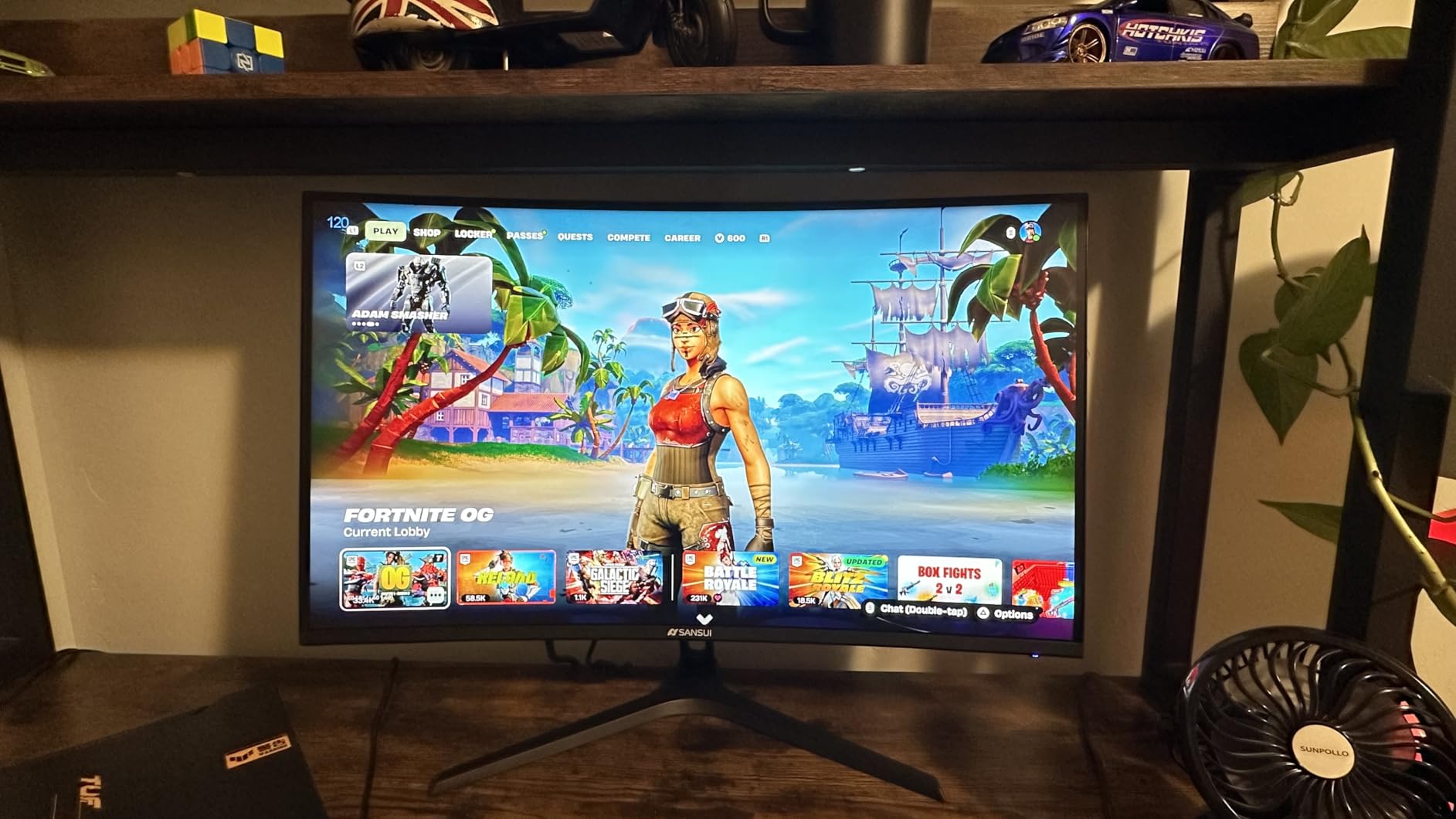 SANSUI 24 Inch Gaming Monitor 200Hz 1Ms FreeSync HDR 110% sRGB FHD 1080P | Computer Monitor HDMI DP Ports Eye Care Frameless VESA Mount Cable Management (ES-G24F4L HDMI Cable Included) customer photo 2