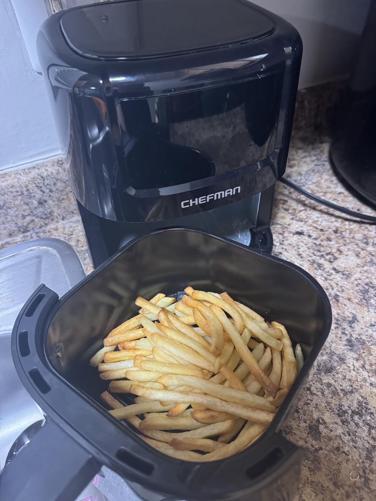 CHEFMAN 2 Qt Mini Air Fryer - Digital Space-Saving Compact Air Fryer with Nonstick and Dishwasher Safe Basket customer photo 2
