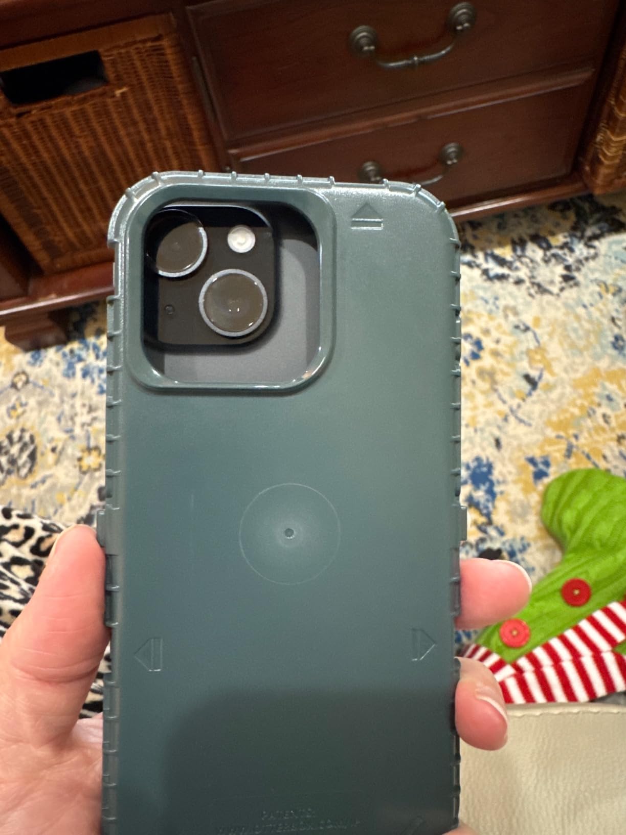OtterBox iPhone 16e, iPhone 15, iPhone 14, & iPhone 13 (Only) - Defender Series Case - Black - Rugged & Durable - with Port Protection - Holster Clip Includes - Microbial Defense Protection customer photo 2