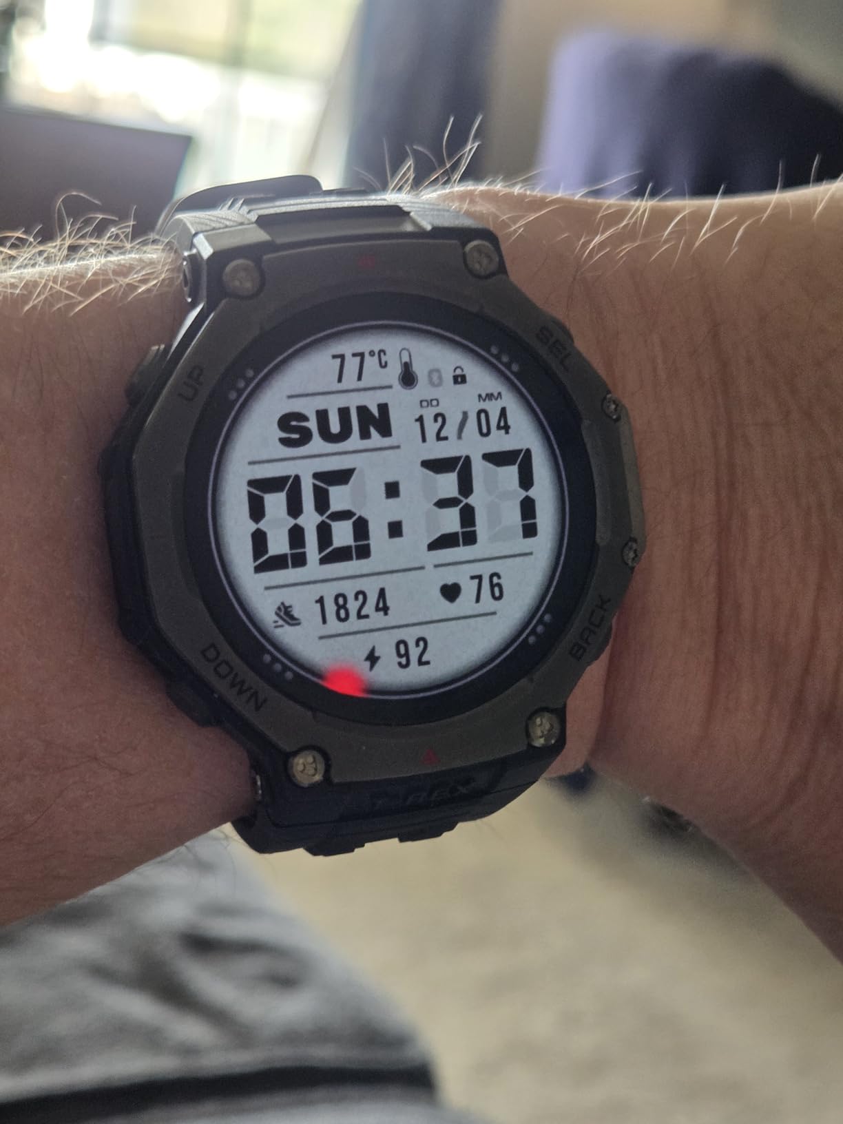 Amazfit T-Rex 3 Rugged/Military Smart Watch 48mm, GPS (with Privacy), Offline Maps, Long Battery Life, 328 Feet Water-Resistant, 170 Fitness/Sport Modes, AI, Voice Control customer photo 1