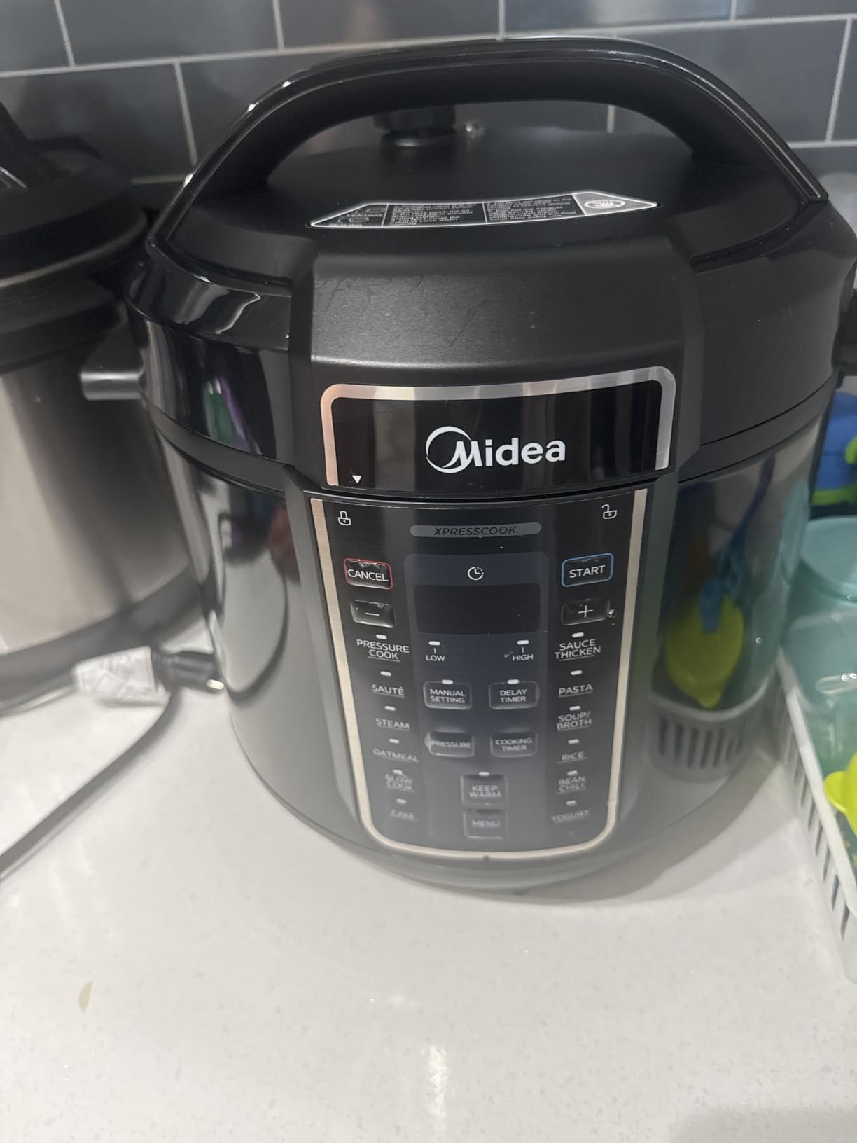 Midea 12-in-1 Electric Pressure Cooker, 8 Quarts, 12 Presets, Multi-Functional Programmable Slow Cooker, Rice Cooker, Steamer, Saute Pan, Yogurt Maker, Stainless Steel customer photo 1
