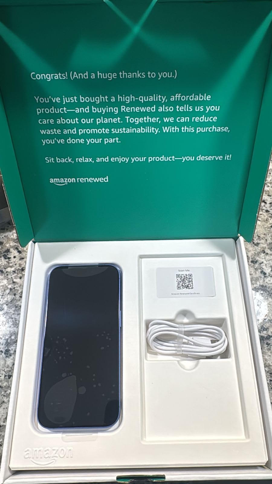 Apple iPhone 16, 128GB, Black - Unlocked (Renewed) customer photo 2