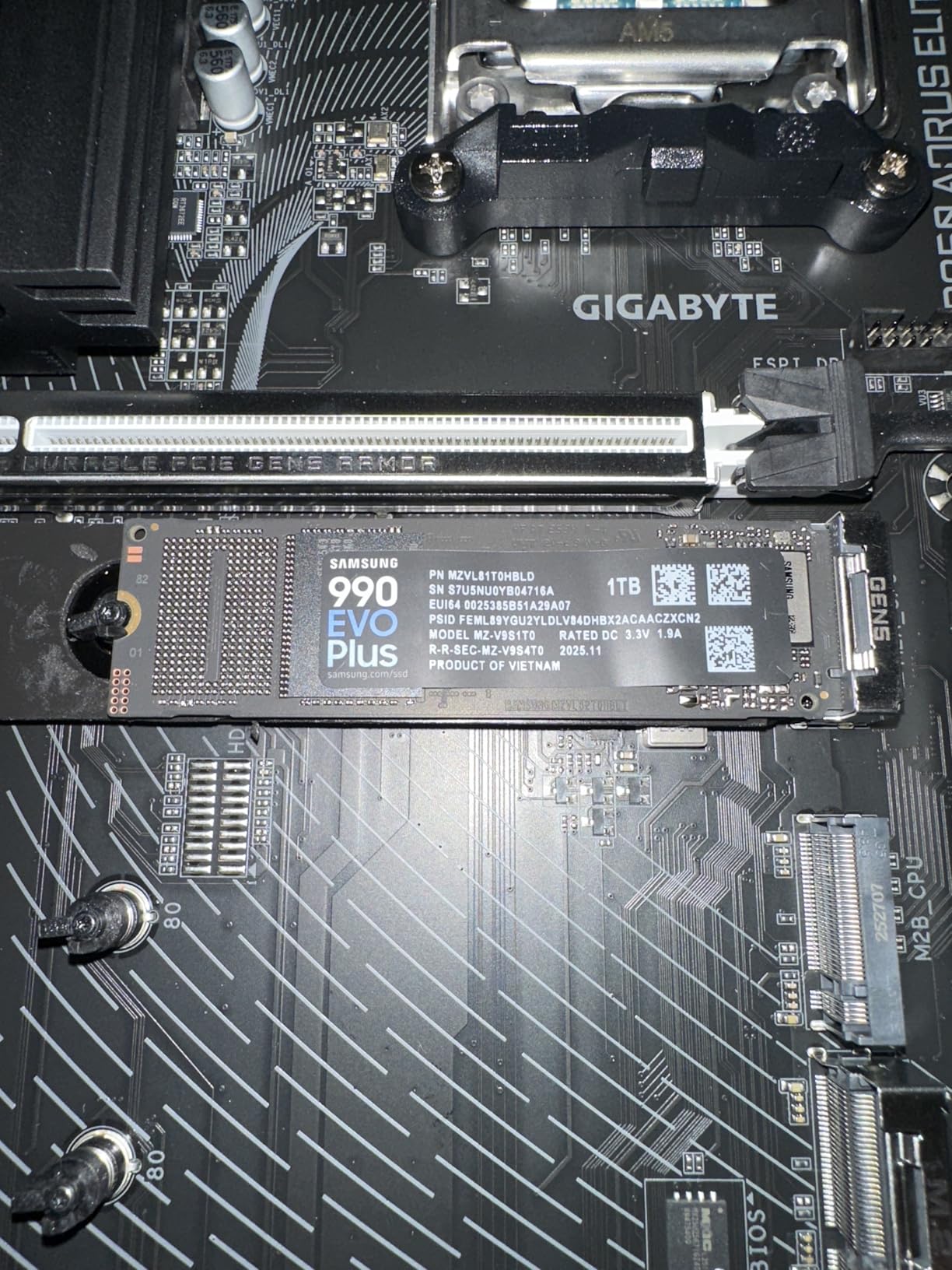 Samsung SSD 990 EVO Plus 1TB, PCIe Gen 4x4 | 5x2 M.2 2280, Up to 7,150 MB/s | NVMe Internal Solid State Drive, HMB Technology & Intelligent Turbowrite 2.0 customer photo 2
