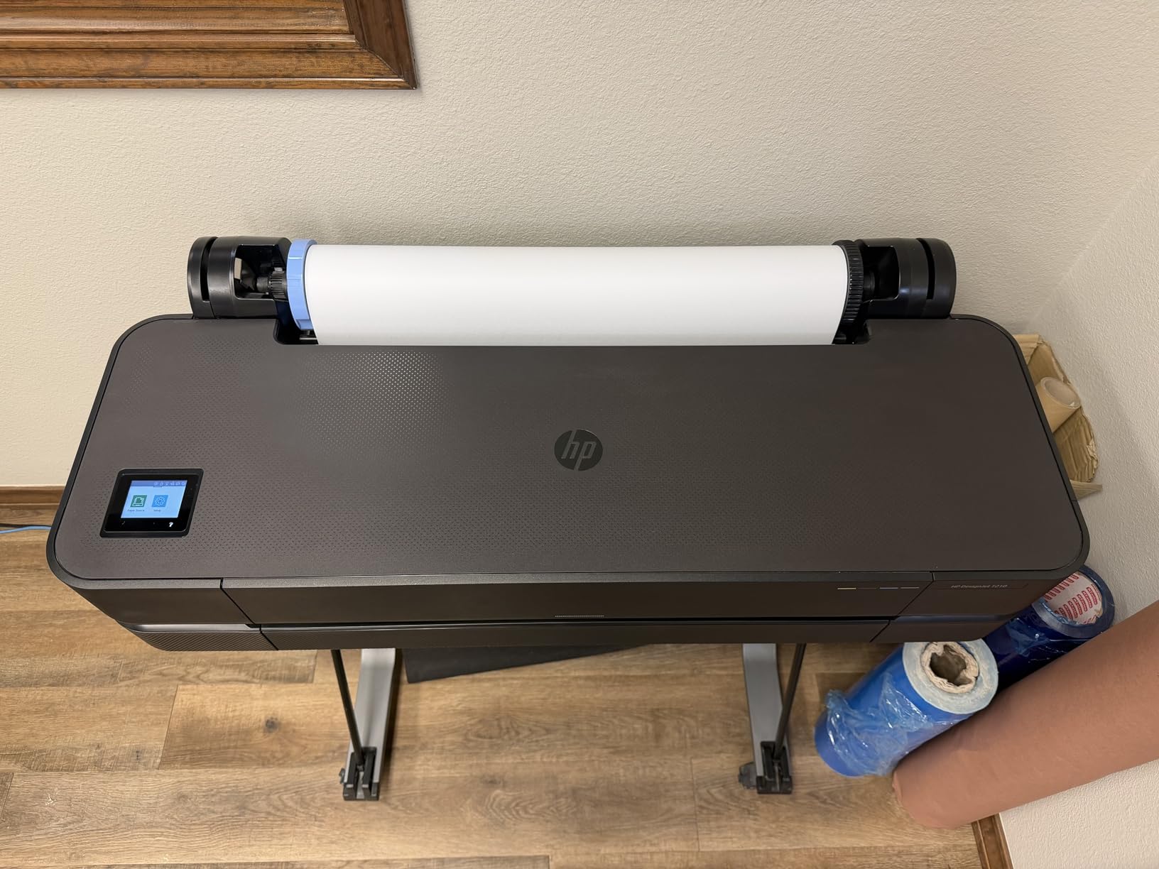 HP DesignJet T210 Large Format Color Plotter Printer - 24-inch, for Easy Wide Format CAD & Poster Prints (8AG32D) customer photo 1