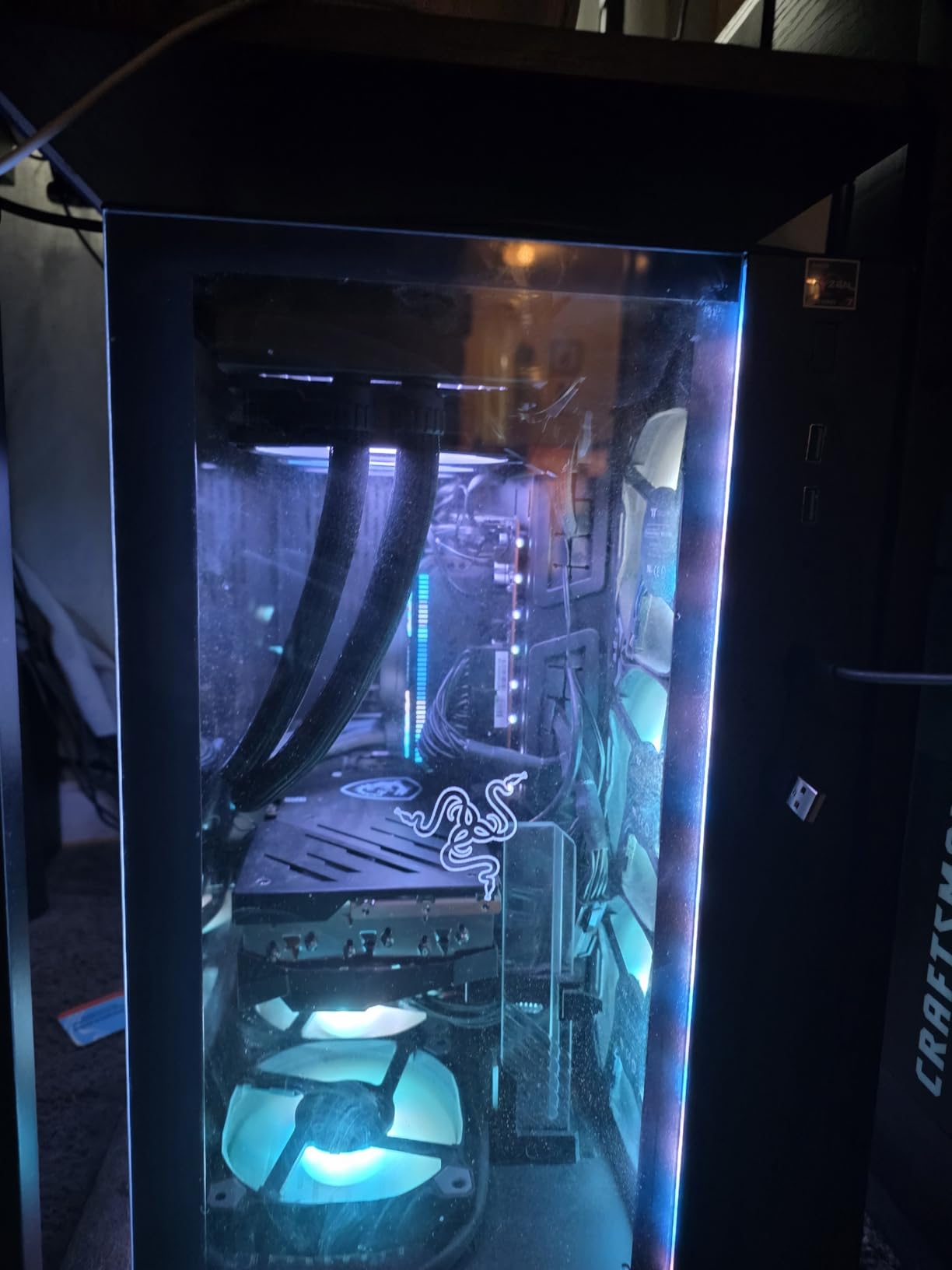 ARCTIC Liquid Freezer III Pro 360 A-RGB - AIO CPU Cooler, 3 x 120 mm Water Cooling, 38 mm Radiator, PWM Pump, VRM Fan, AMD AM5/AM4, Intel LGA1851/1700 Contact Frame - Black customer photo 2