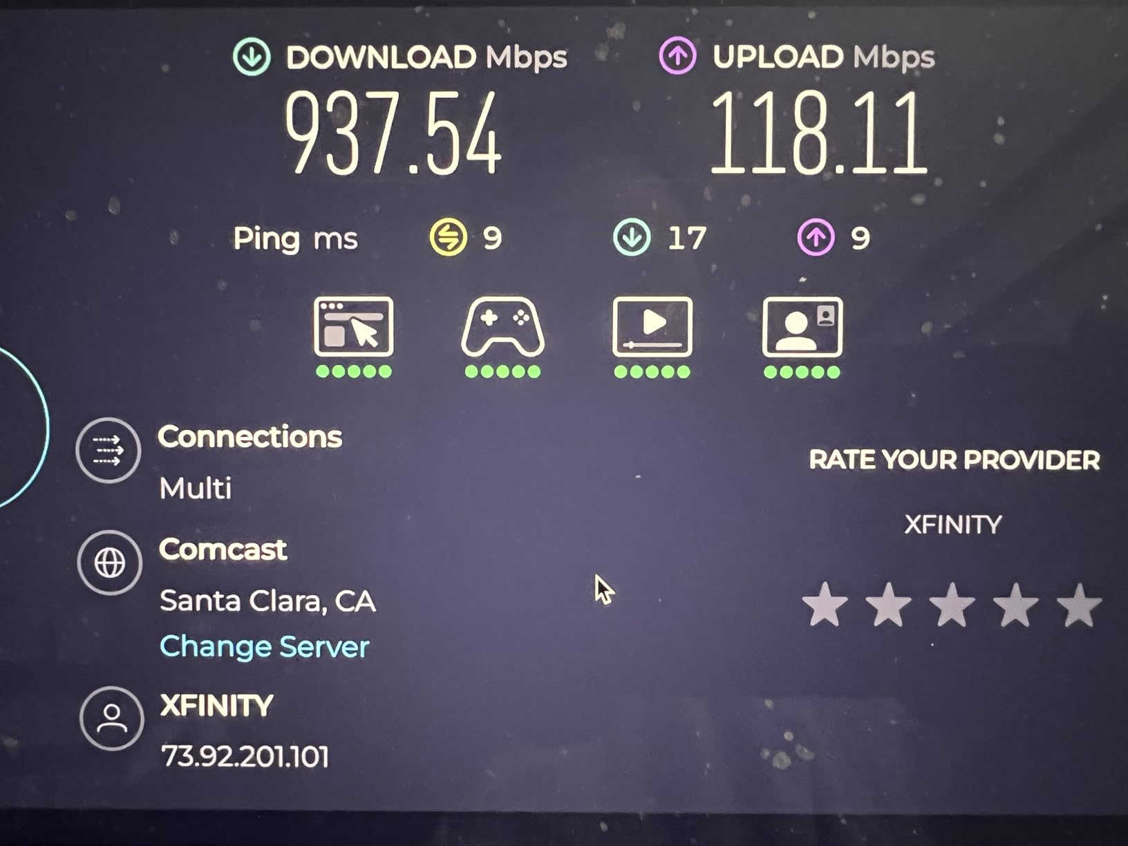 Hitron CODA56 Multi-Gigabit DOCSIS 3.1 Modem | 2.5 Gbps Max Internet Speeds | Certified with Xfinity, Charter Spectrum, Cox | 2.5 Gbps Ethernet Cable Modem ONLY | Requires Separate WiFi Router customer photo 2