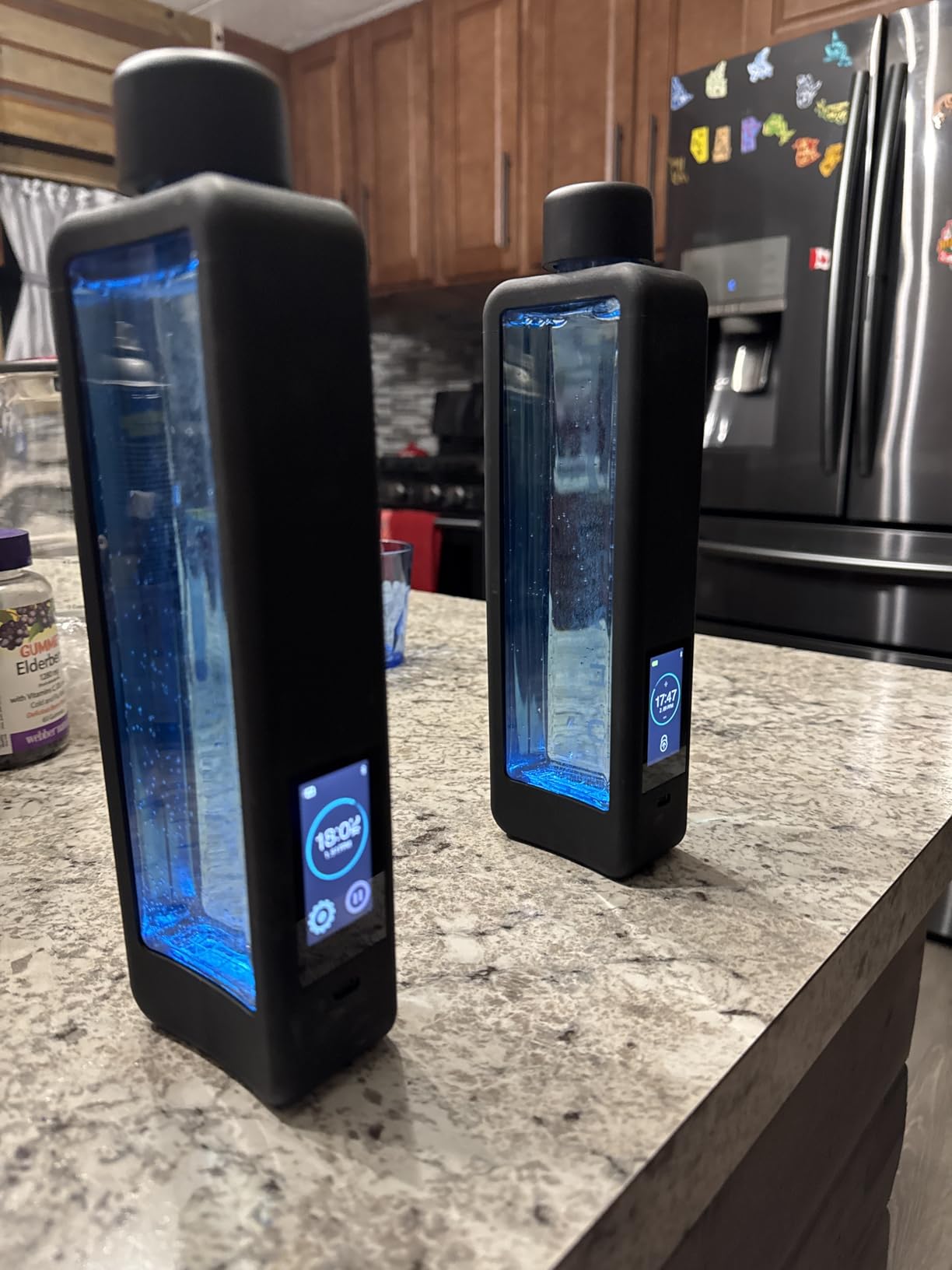 Echo Flask - Premium Smart Hydration Water Bottle with App Hydration Tracking customer photo 1
