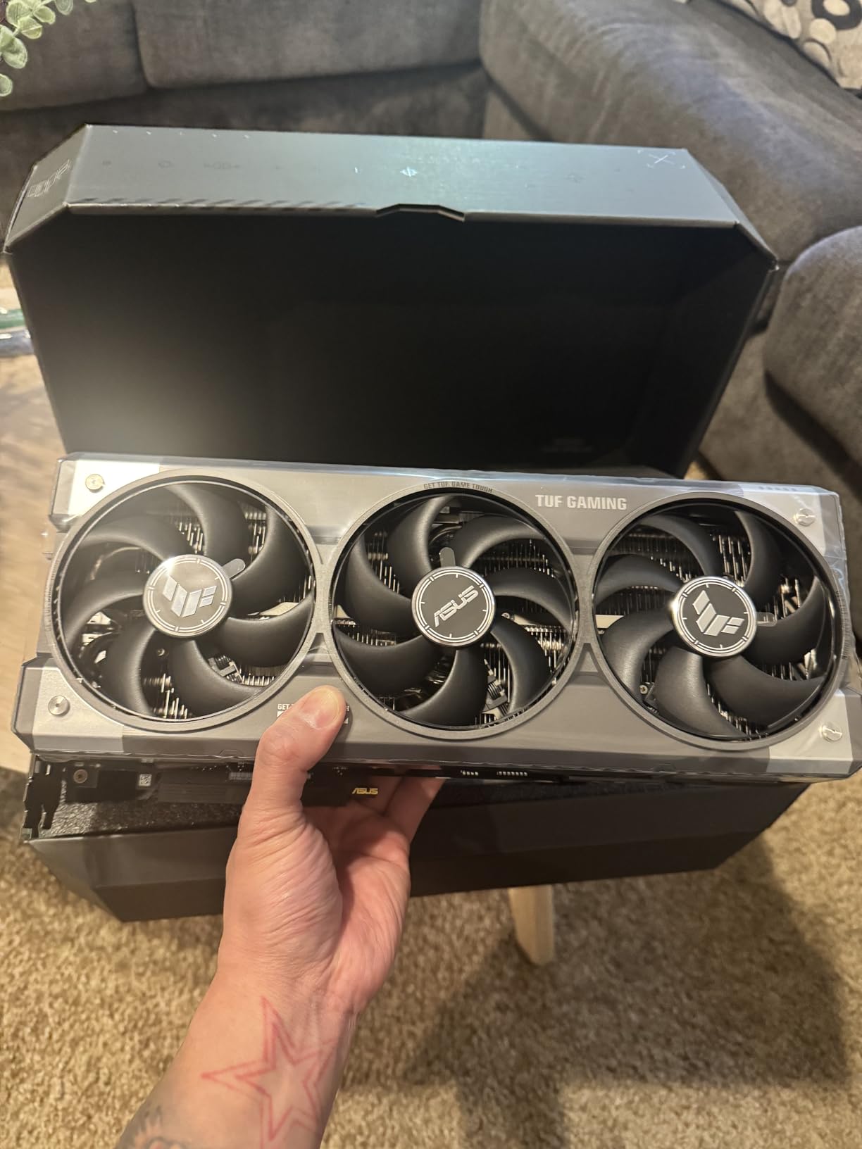 TUF Gaming GeForce RTX 5080 16GB GDDR7 OC Edition Graphics Card customer photo 1