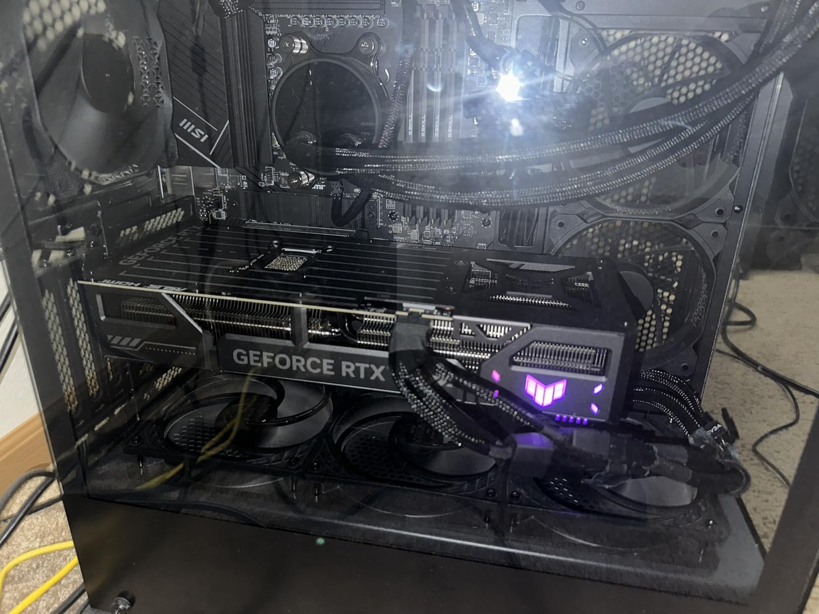 TUF Gaming NVIDIA GeForce RTX 5070 Ti 16GB GDDR7 OC Edition Graphics Card customer photo 2