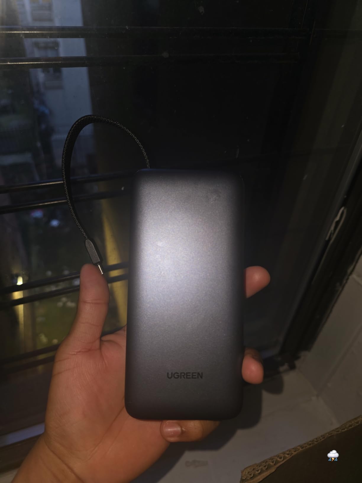 Nexode Power Bank 20000mAh 45W with Built-in Cable, Fast Charging Portable Charger for iPhone 17 Pro/Samsung S26 Ultra/iPad Pro, 3-Port External Battery Pack with Digital Display, Travel Ready customer photo 2