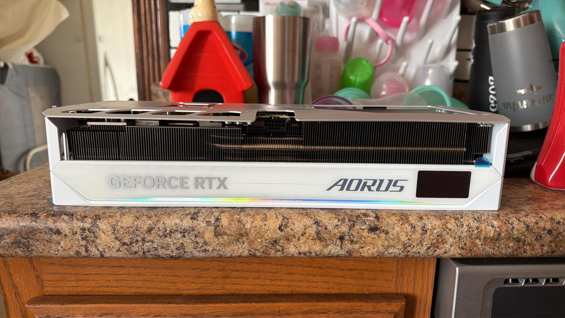 GIGABYTE AORUS GeForce RTX 5080 Master ICE 16G Graphics Card customer photo 2