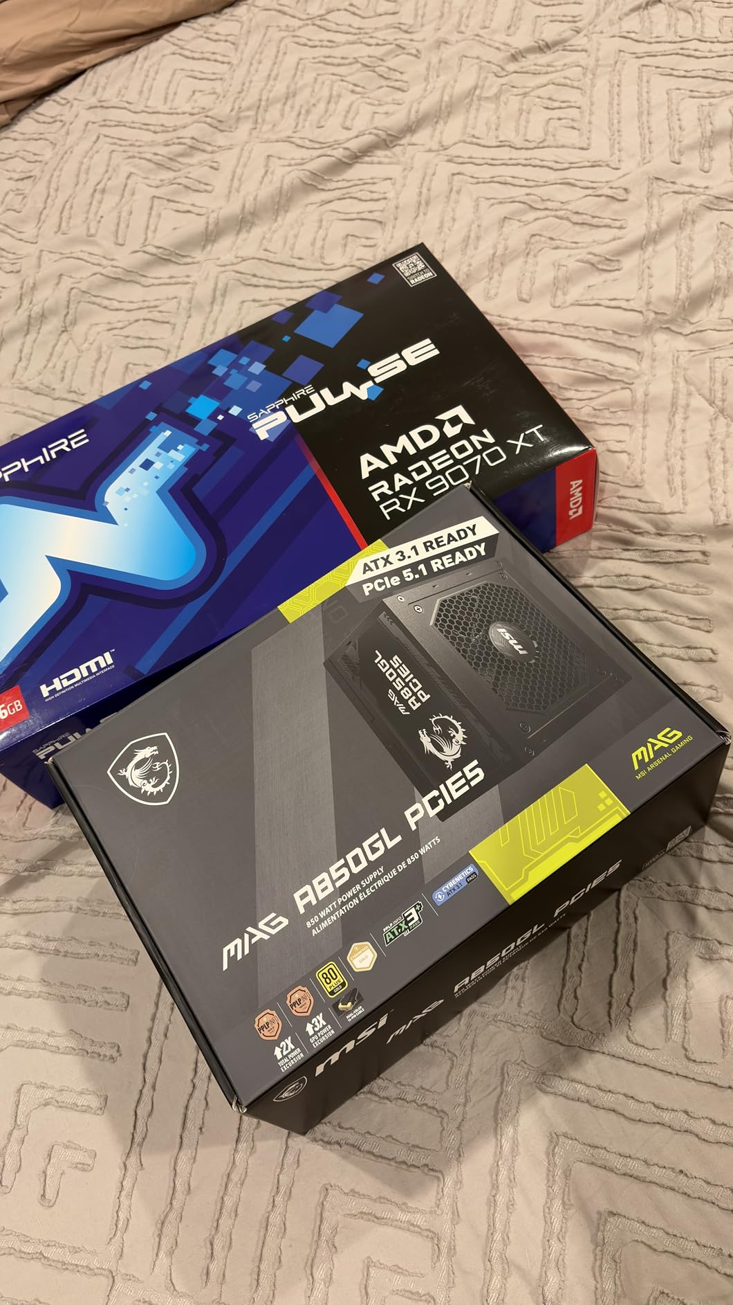 11348-03-20G Pulse AMD Radeon RX 9070 XT Gaming Graphics Card with 16GB GDDR6, AMD RDNA 4 customer photo 2