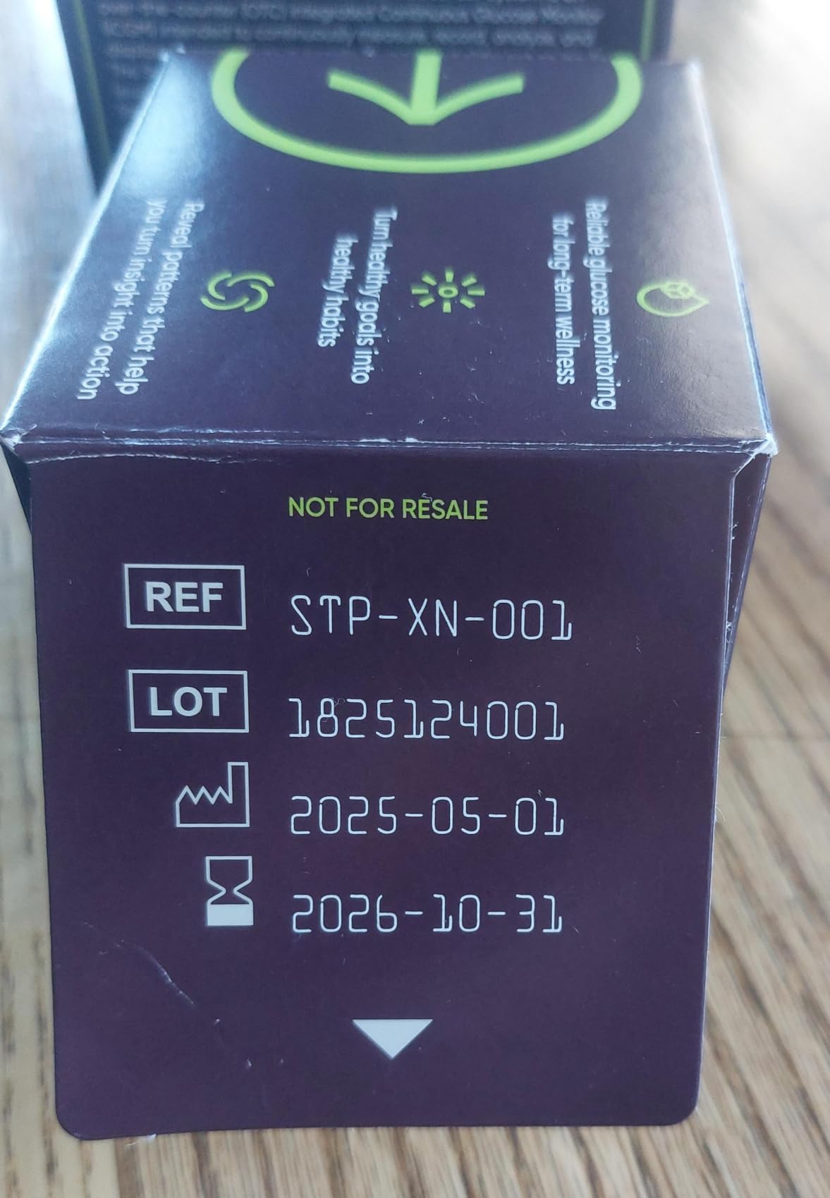 Stelo Glucose Biosensor & App - 2-Pack (Up to 15 Days Each). iOS & Android | 24/7 Tracking & Personalized Insights. Made by Dexcom. customer photo 1