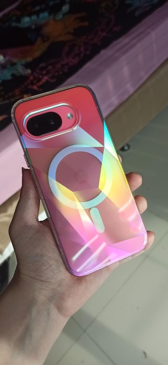 Google Pixel 9a with Gemini - Unlocked Android Smartphone with Incredible Camera and AI Photo Editing, All-Day Battery, and Powerful Security - Peony - 128 GB customer photo 2