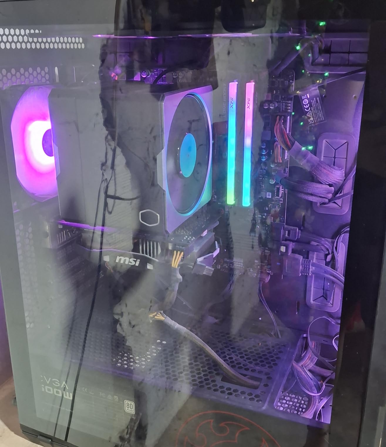 Cooler Master Hyper 612 APEX CPU Air Cooler - Powerful Dual 120mm PWM Fans, 6 Copper Heat Pipes, AMD AM5/AM4 & Intel LGA 1851/1700, High Performance Tower Cooler, 159mm Height customer photo 2