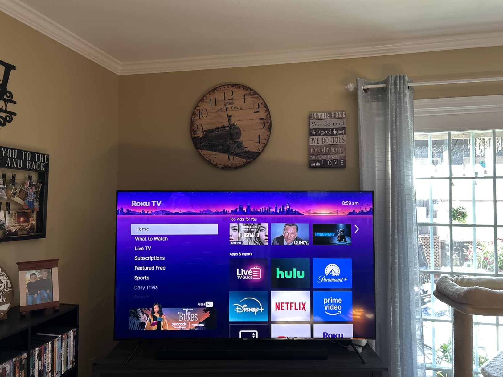 Roku 65-Inch Plus Series Smart TV - 4K QLED Mini-LED TV - RokuTV | Flat Screen Television with Dolby Vision & Wi-Fi for Streaming customer photo 2