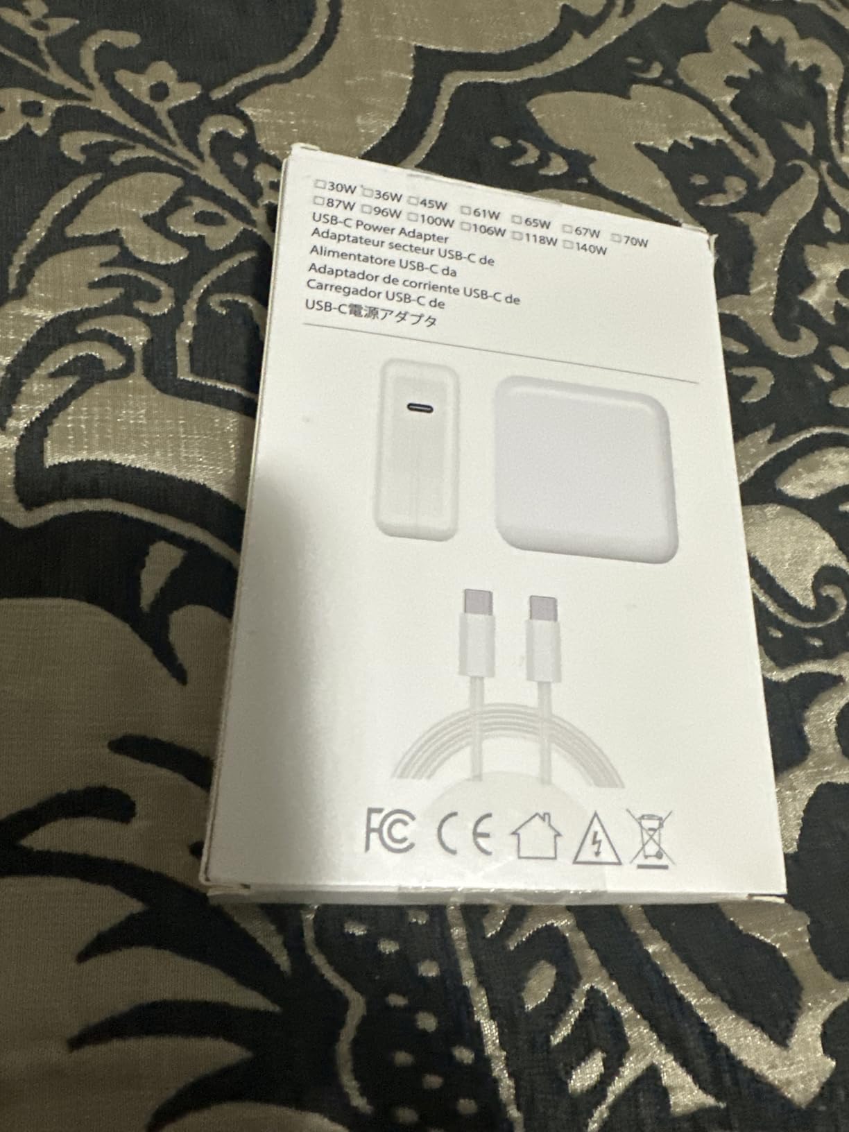 JEIBAO 100W Universal USB C Laptop Charger Compatible with Mac Book Pro/Air 16, 15, 14, 13 Inch, iPad Pro, Lenovo Thinkpad/Chromebook/IdeaPad Yoga, HP, Dell, Acer, Asus, All USB-C Devices customer photo 1