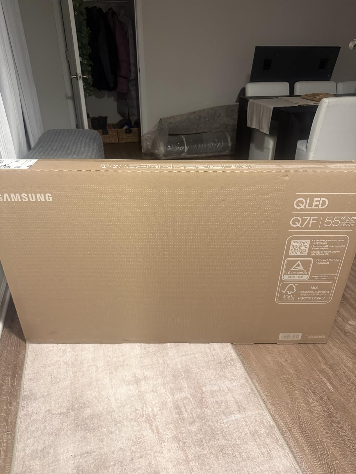 65-Inch Class QLED Q7F Series Samsung Vision AI Smart TV (2025 Model, 65Q7F) Quantum HDR, Object Tracking Sound Lite, Q4 AI Gen1 Processor, 4K upscaling, Gaming Hub, Alexa Built-in customer photo 1